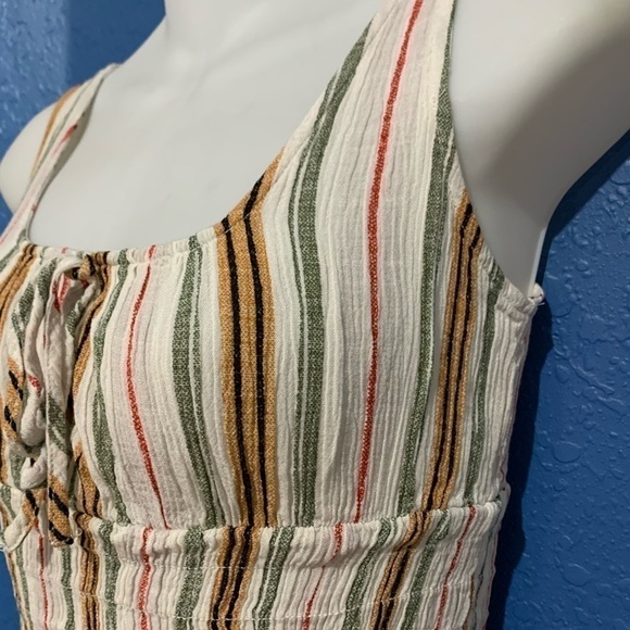 Paper Crane stripped top for women or juniors. - Picture 3 of 5